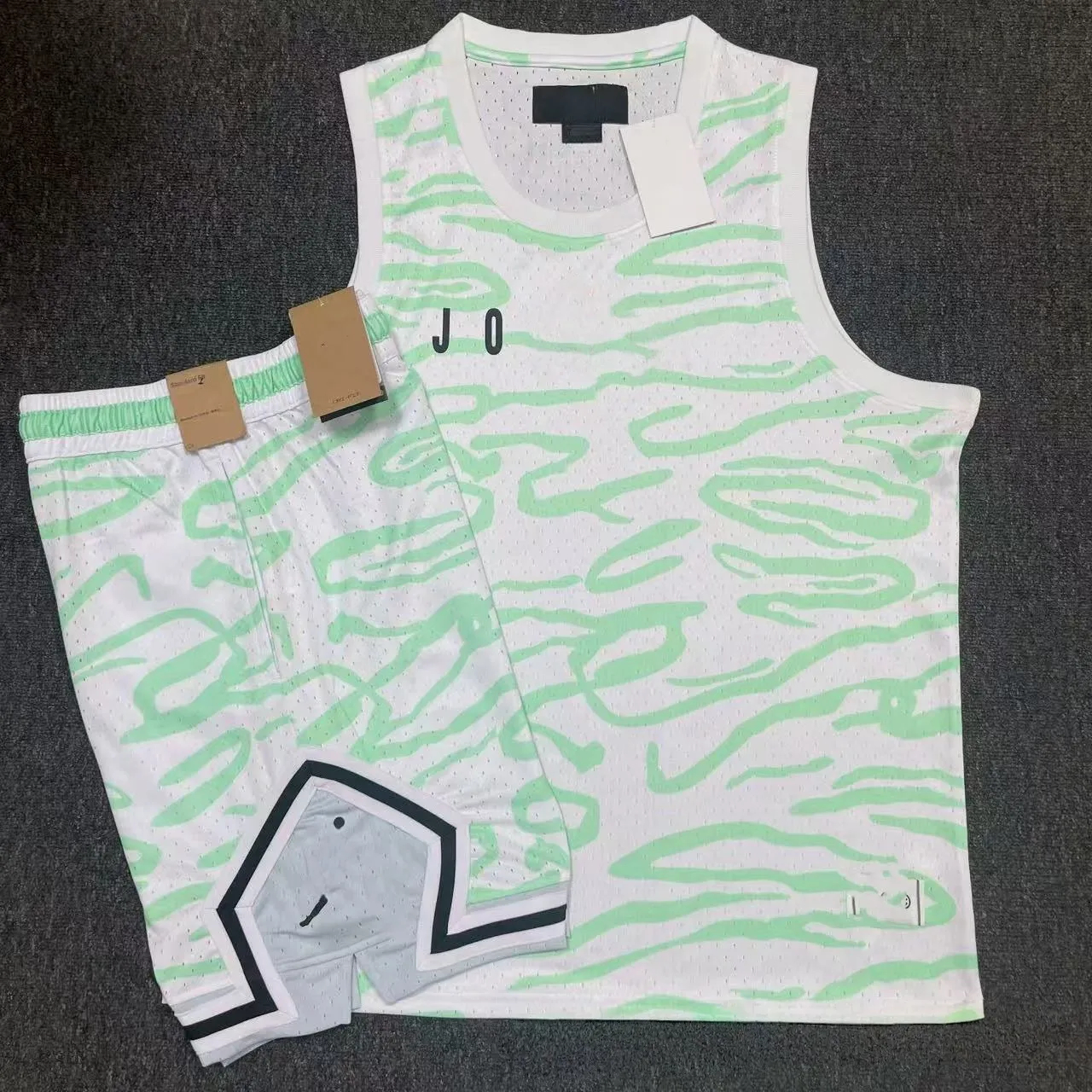 Designer Shorts Sports T-shirt vest set breathable quick drying fitness running marathon sports training shoulder basketball suit men's summer se