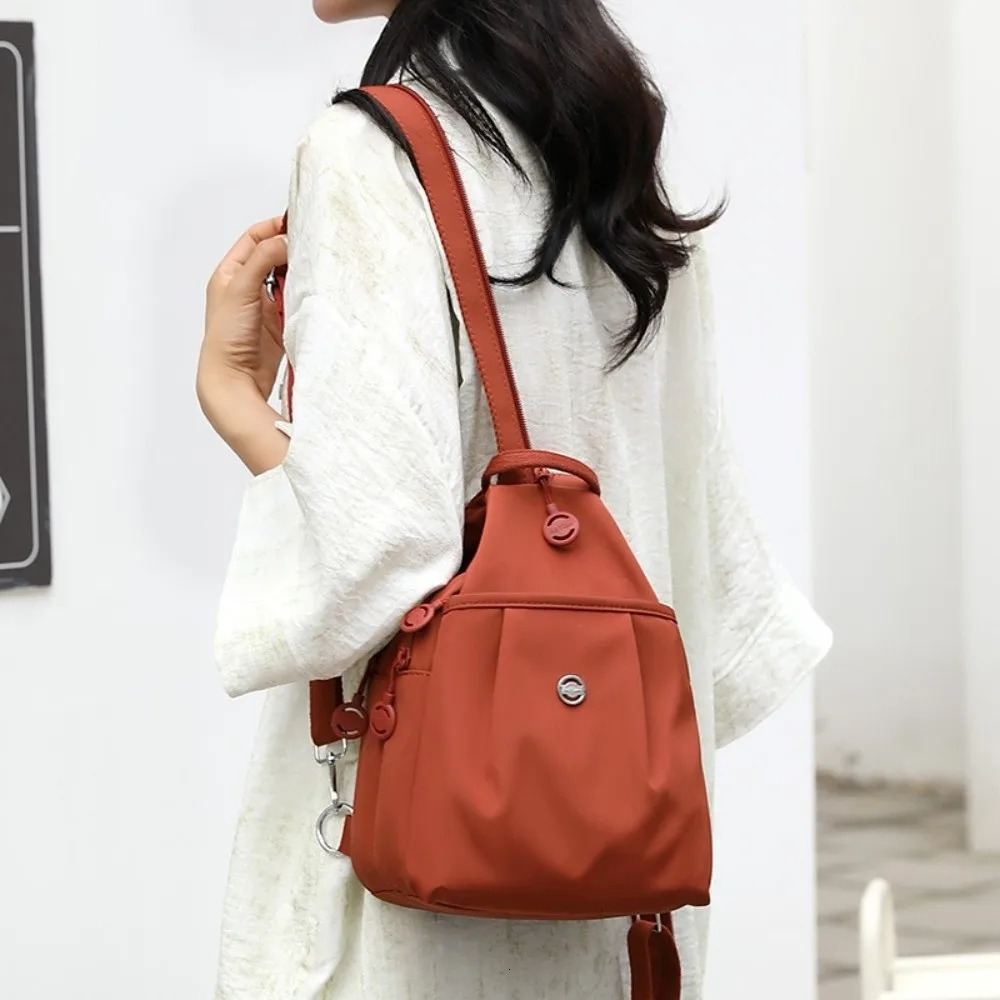 Oxford Fabric Backpack Multi Layer Large Capacity Chest Bags Waterproof Multipurpose Travel Bag Unisex y260615 - view 5