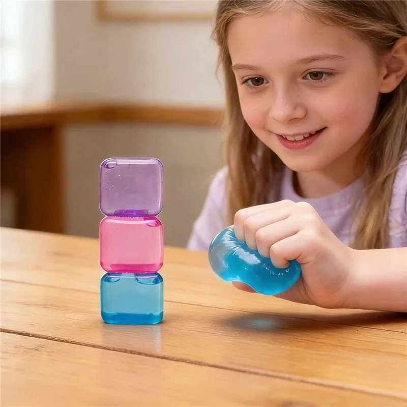 Sensory Needoh Giant Nice Berg 75cm Cube Mini 4 Pack Baby Teenie Cube Sensory Slow Rebound Stress Reliever Anti-Anxiety Toy T260709 - view 7