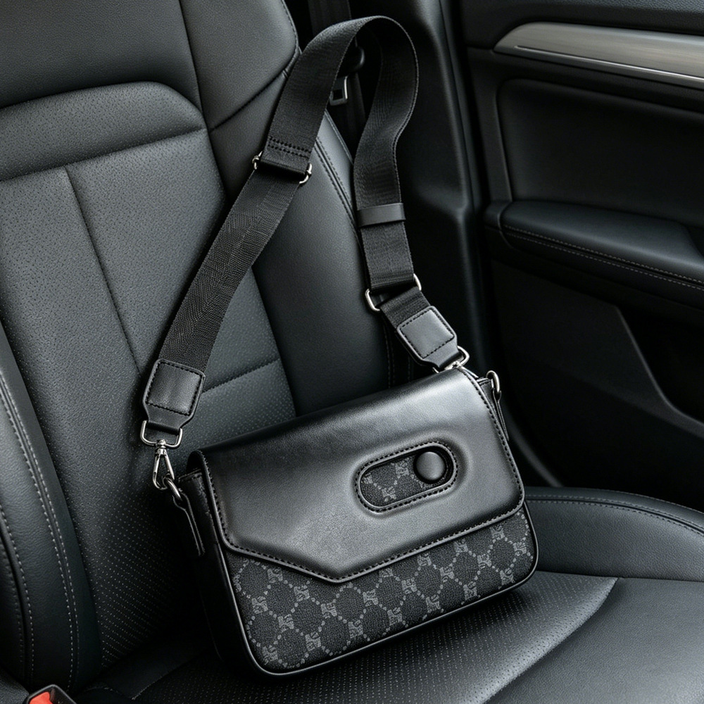 Free shipping 2026 new trendy stylish crossbody bag for men simple lightweight versatile commuting shoulder bag for women - view 4