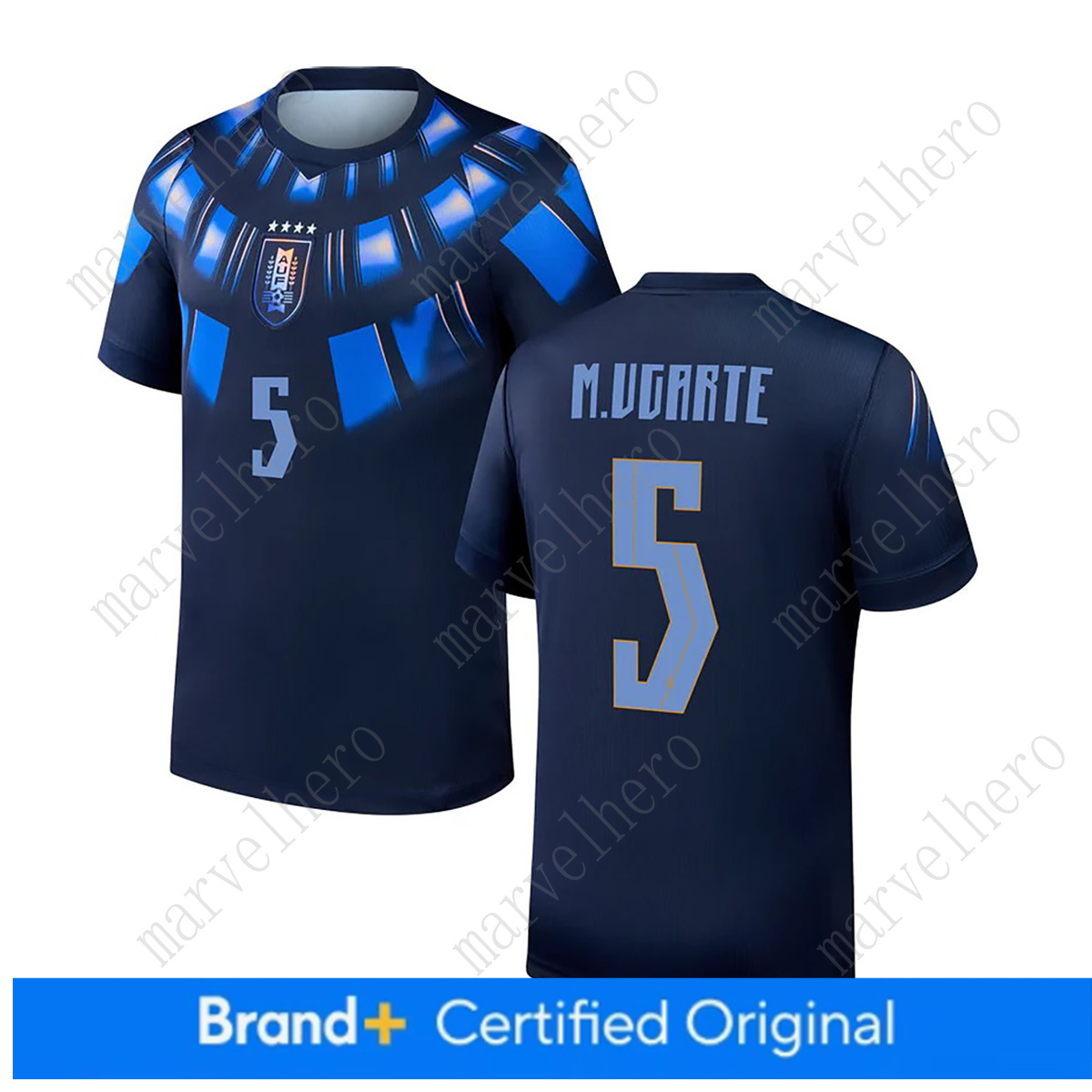 Uruguay Away Jersey Jose Maria Gimenez NO. 2 World Cup 2026 T Shirt Uruguayan National Team Sports T-shirt Jerseys Football Stars Men Women Short Slee