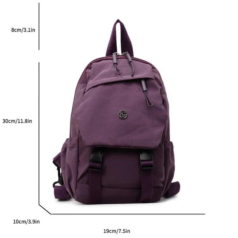 Simple Solid Color Unisex Small Backpack 2025 Selling Versatile Large Capacity Fashionable Womens Chest Bag y260615 - view 7
