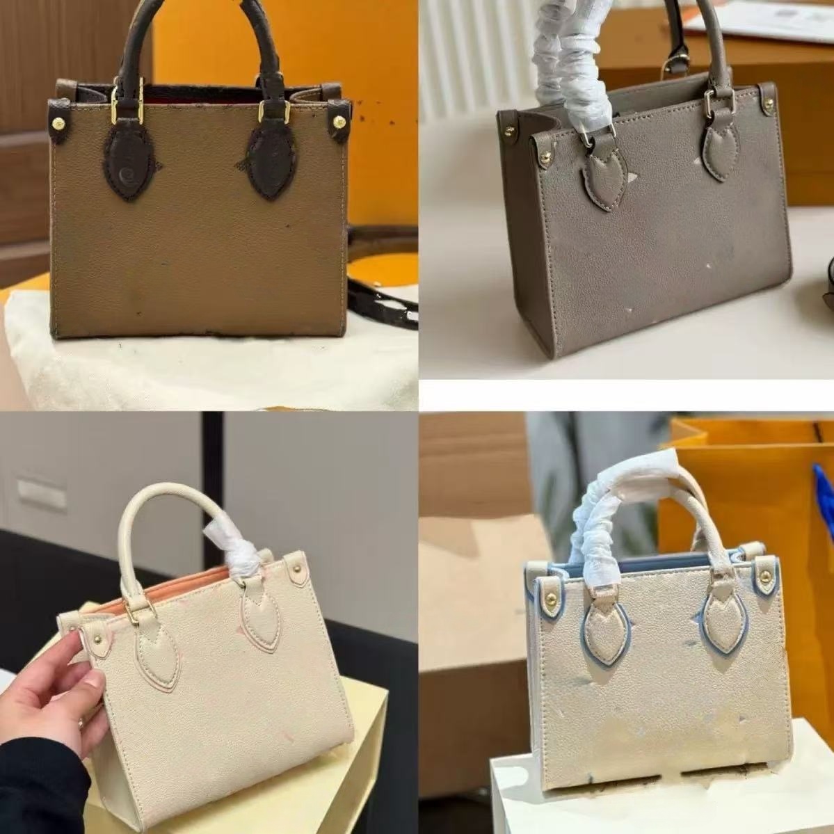 Fashion handbag designer, top women's high-quality handbag, crossbody bag classic leather women's large capacity handbag popular travel