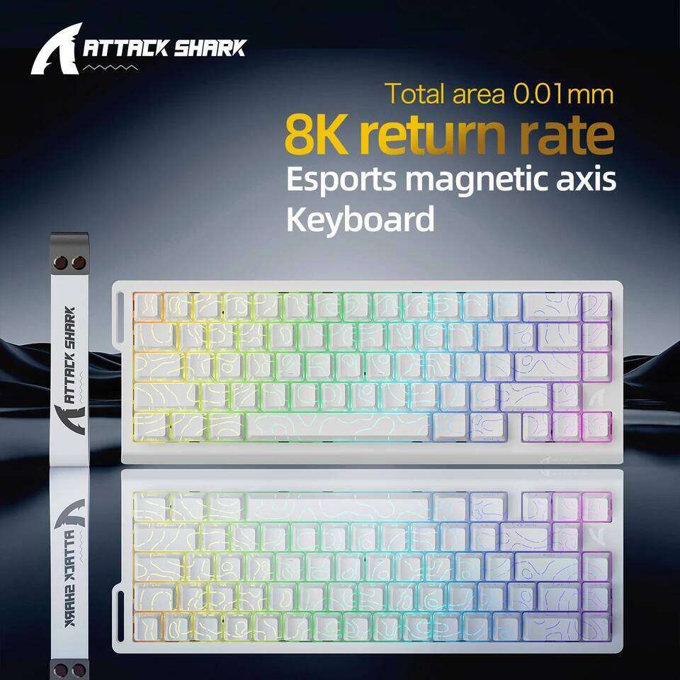 ATTACK SHARK X68HE X68Pro He Magnetic Mechanical Keyboard for Pro Gaming 0.01mm Rapid Trigg 8000Hz SOCD/Rs 0.125ms 128K Rate 26Y0613 - view 4