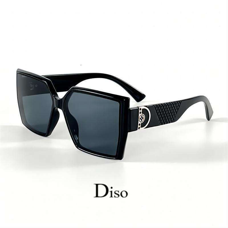 Fashion sunglass New D brand fashion European and American large frame high end cross border trend sun protection sunglasses for women - view 6
