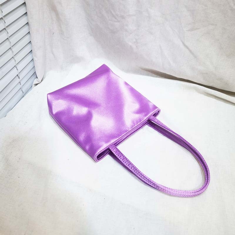 Vintage Women Bag Satin Tote Shopping Bag Crossbody Female Handbag Girl Bolsas Lady 250411