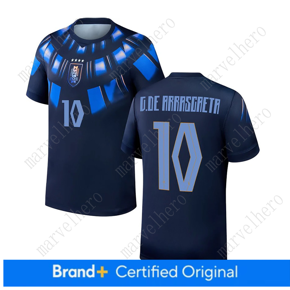 Uruguay Away Jersey Jose Maria Gimenez NO. 2 World Cup 2026 T Shirt Uruguayan National Team Sports T-shirt Jerseys Football Stars Men Women Short Slee
