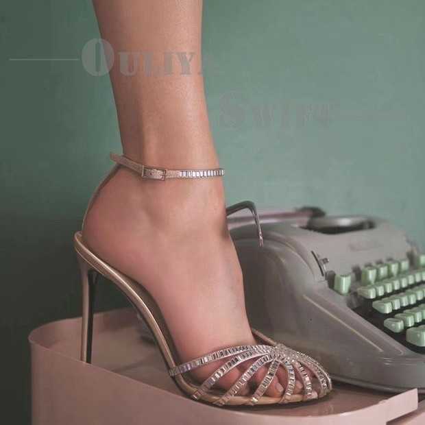 Waterdrop 2026 Summer New Style Round-Toe Open Toe Low-Heel Sandals for Women, Elegant and Graceful Formal Princess Shoes with High Heels X260613