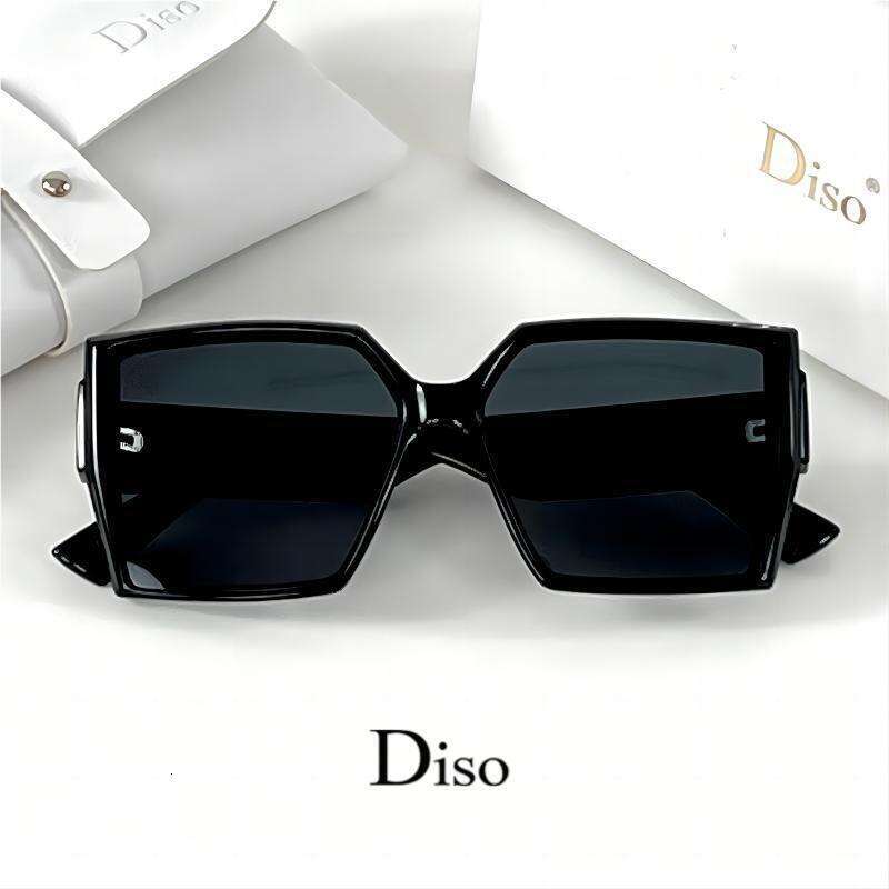 Fashion sunglass New D brand fashion European and American large frame high end cross border trend sun protection sunglasses for women - view 3