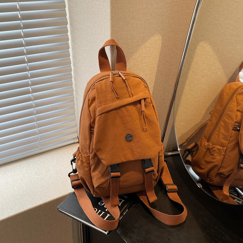 Simple Solid Color Unisex Small Backpack 2025 Selling Versatile Large Capacity Fashionable Womens Chest Bag y260615 - view 3