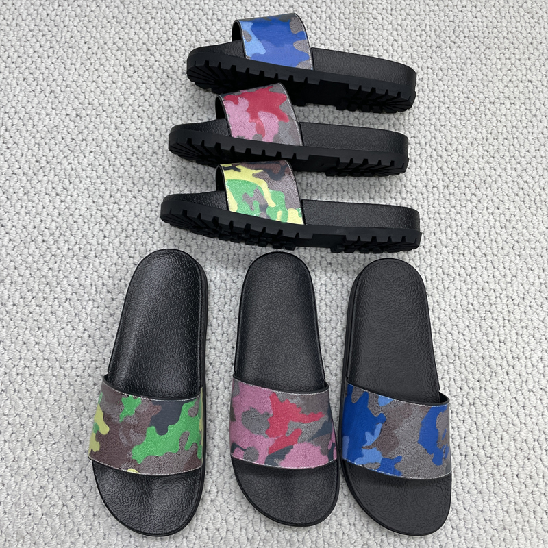 26A Slippers Men Women Designer Slides Flower Platform Sandals Rubber Slipper Beach Slider Flip Flops Wide Flat Sandal Summer Outdoor Shoes 311