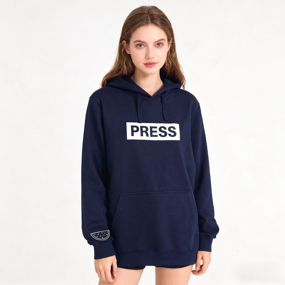 Press Hoodies Palestine Hoodie Cuff Print Cute and Simple Line n of A Watermelon Shape Clothing Men Women Unisex Sweatshirt 260612