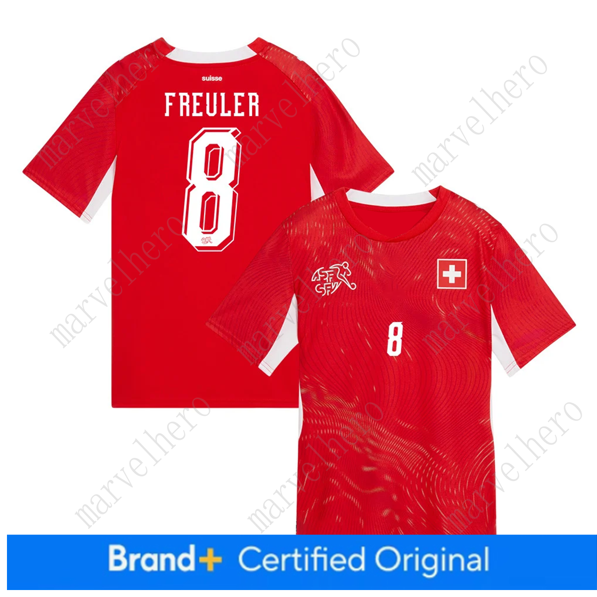Switzerland Jersey World Cup 2026 Manuel Akanji NO. 5 T Shirt Swiss National TeamSports T-shirt Jerseys Football Stars Men Women Short Sleeves Tshirt 