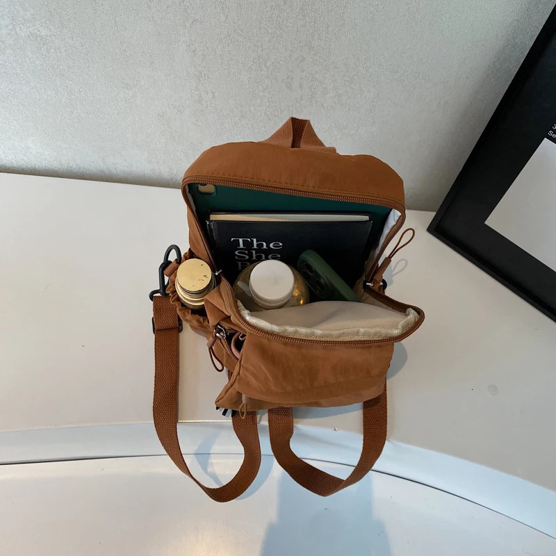 Simple Solid Color Unisex Small Backpack 2025 Selling Versatile Large Capacity Fashionable Womens Chest Bag y260615 - view 5