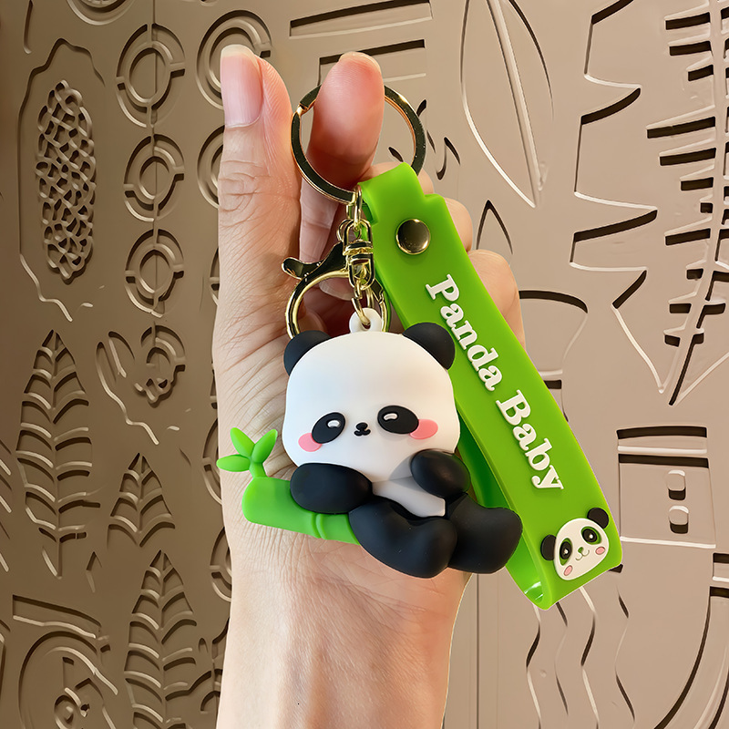 Elite Sports Bag Charm Key Chain World Cup Football 2026 Cute Little Panda Mascot Cultural And Creative Keychain Panda Souvenir, Cartoon Doll, Bag Pen