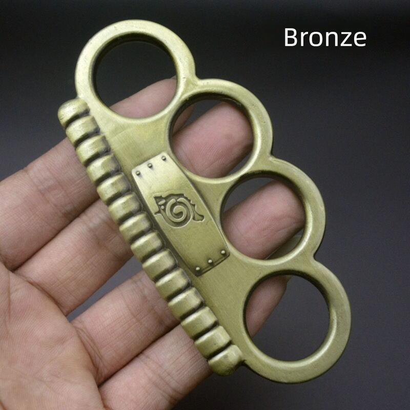 2026 New Metal Knuckle Duster Four Finger Tiger Fist Buckle Outdoor Camping Safety Defense Pocket EDC Tool - view 6