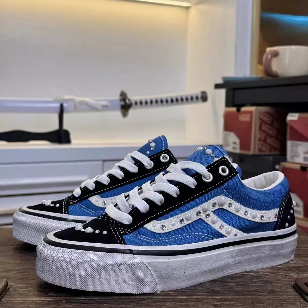 Designer shoes designer shoes casual sneakers shoe Pearl shoes Black White Casual Low Top Sneakers for Men Women Pink casual tops casual dresses casual mens shoes 46