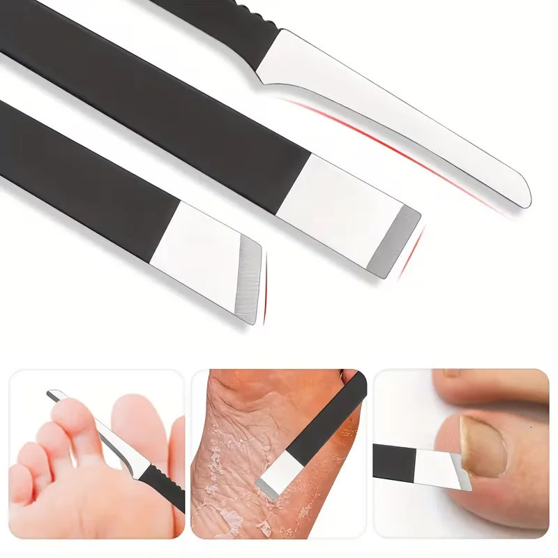 7pcs Stainless Steel Nail Clipper Pedicure Set Nail Care Kit for Ingrown Thick Toenails - Heavy-Duty Clippers Set 260612