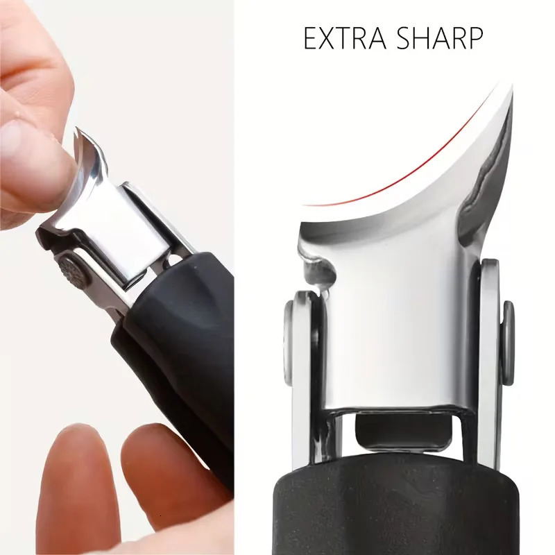 7pcs Stainless Steel Nail Clipper Pedicure Set Nail Care Kit for Ingrown Thick Toenails - Heavy-Duty Clippers Set 260612