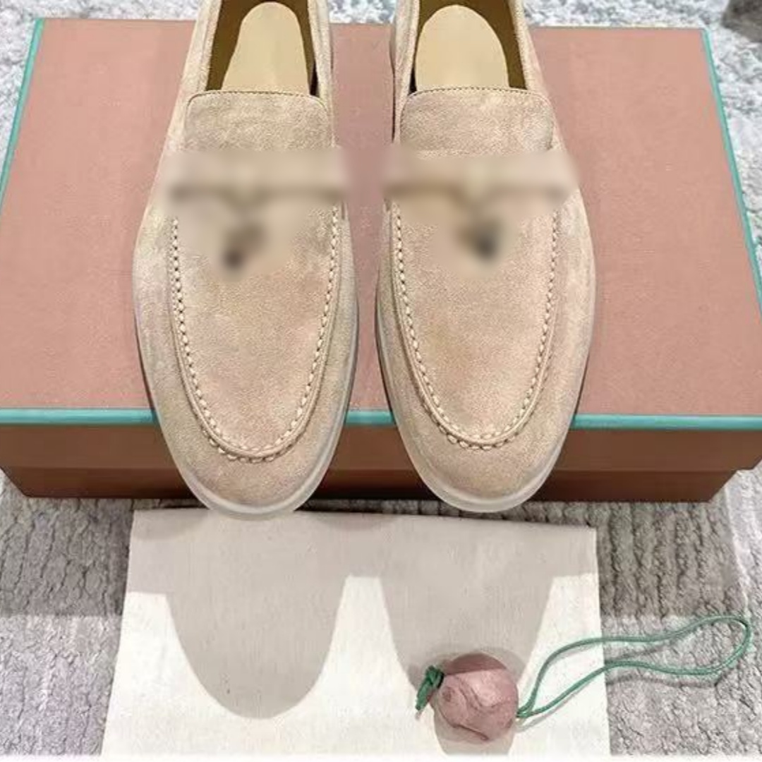 2026 Spring and Autumn New loafers Genuine Leather One Step Lazy Shoes Flat Casual Shoes