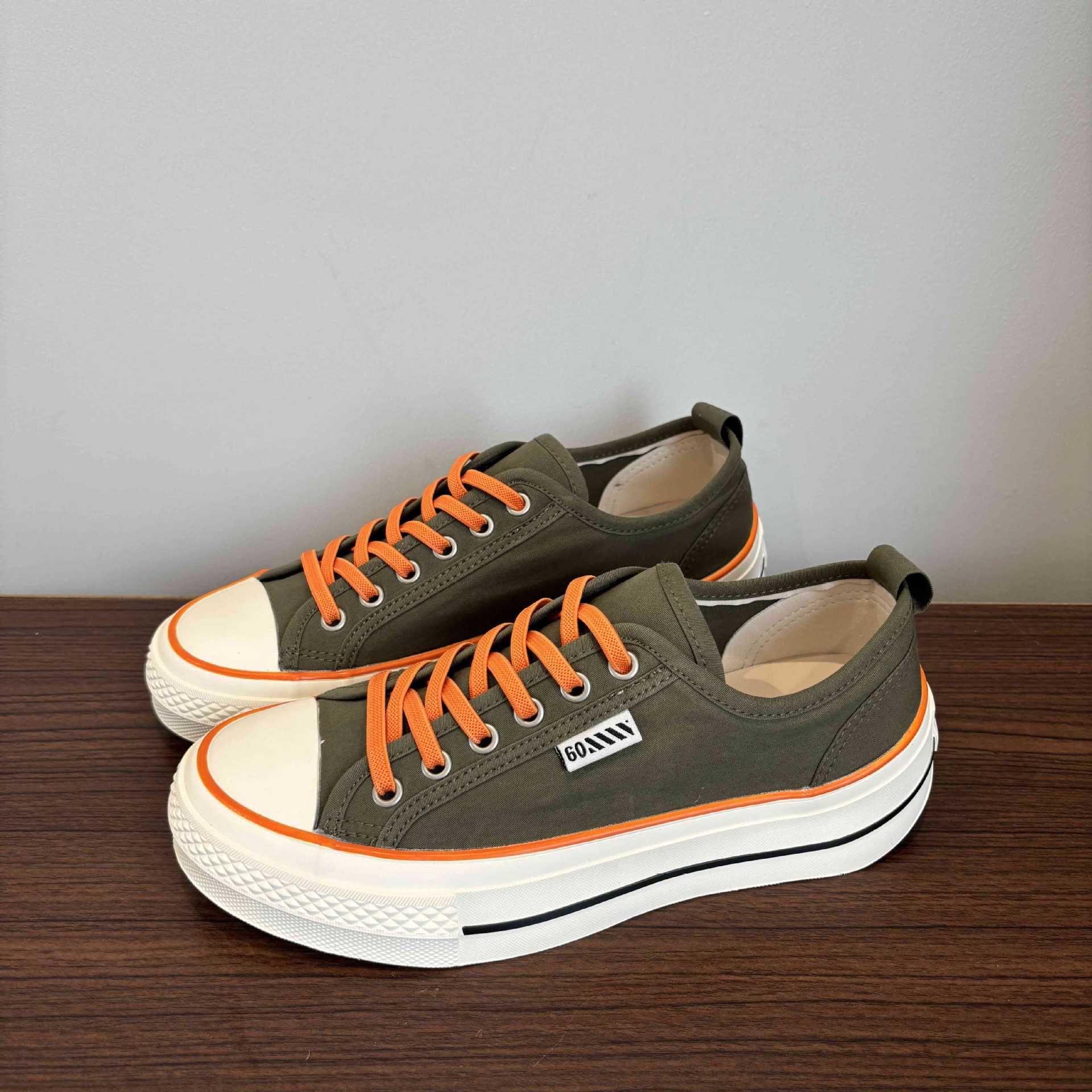 Free Shipping Women's Big Size 2025 New Korean Style Breathable High Top Canvas Shoes with Thick Sole Heel Increasing White Versatile Fashion Sne