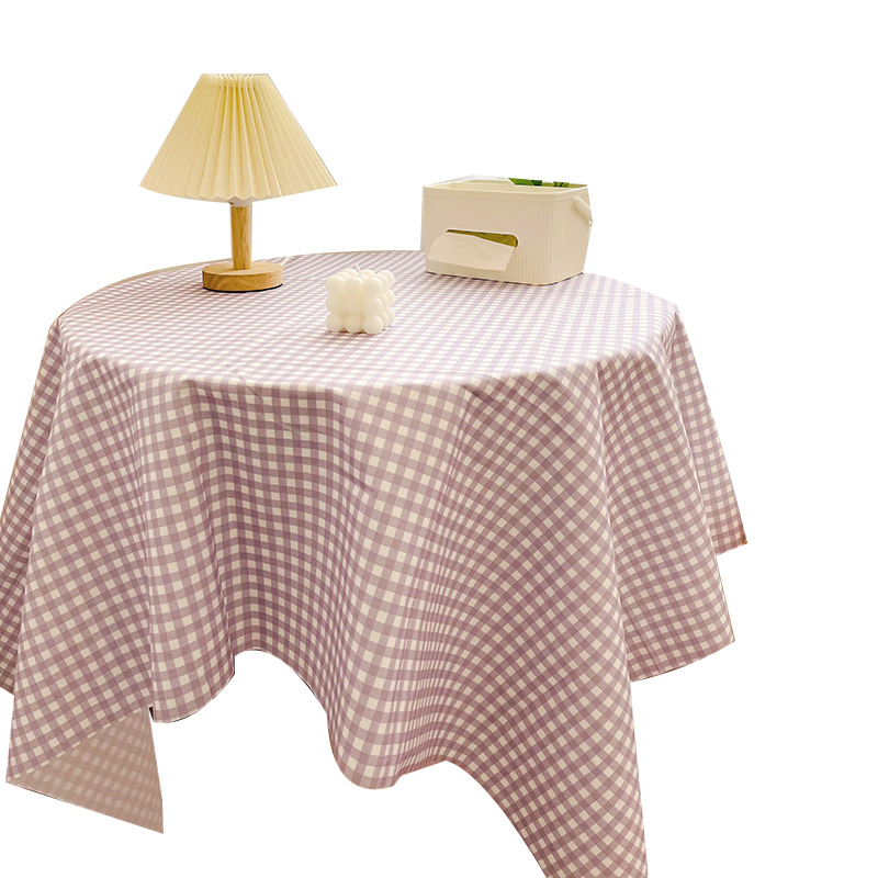 YL-38814 Custom Tablecloth, Photography Background, Nordic Checkered Tablecloth, Fabric for Street Vendors and Picnics