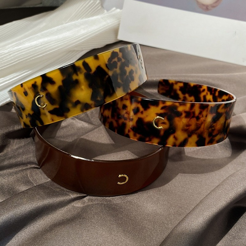 Designer Hairband Versatile Retro Hair Accessory Wide-edge Headband