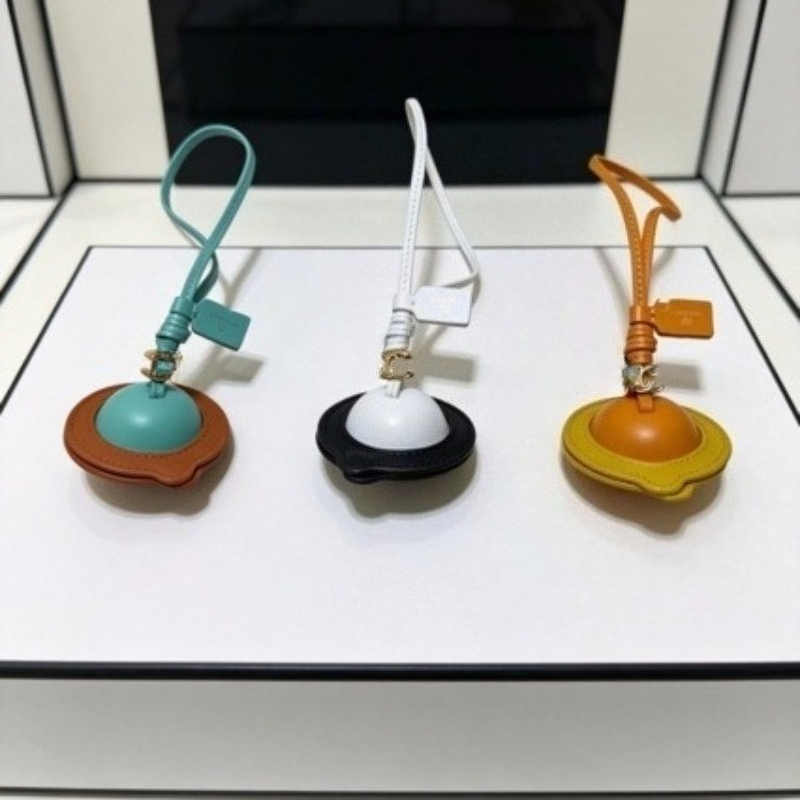 TheDesigner'sNewKeychainTheSunsetplanetLeatherPendantendantMulti-colorOpenLeatherJewelryPendant