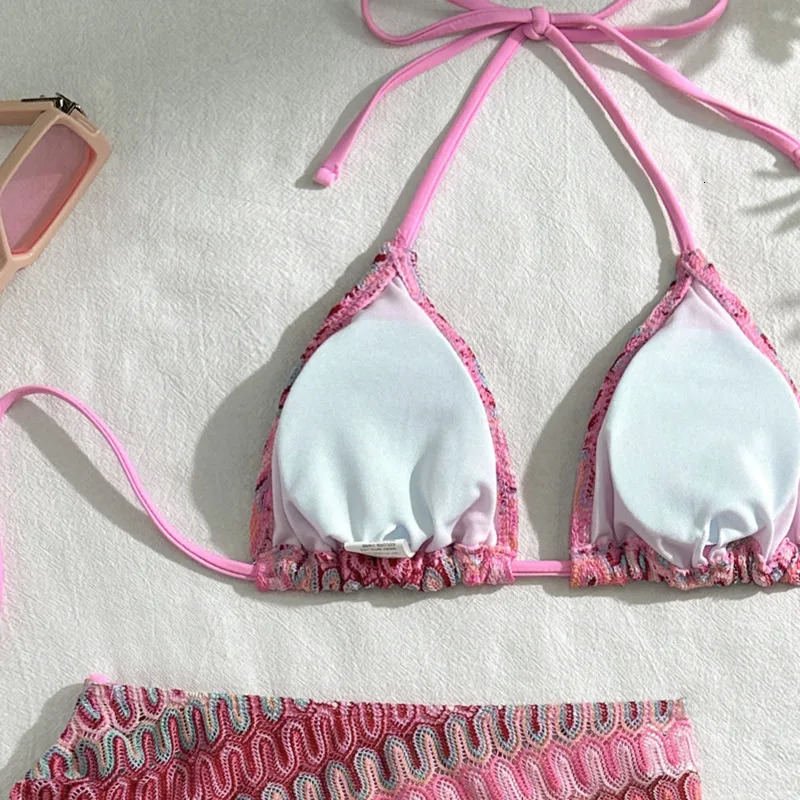 2026 Sexy 3Pcs Bikinis Set Female Swimsuit Women ThreePiece Swimwear Beach Swim Wear Bathing Suits Brazilian Bikini Pool Bather 260611 - view 6