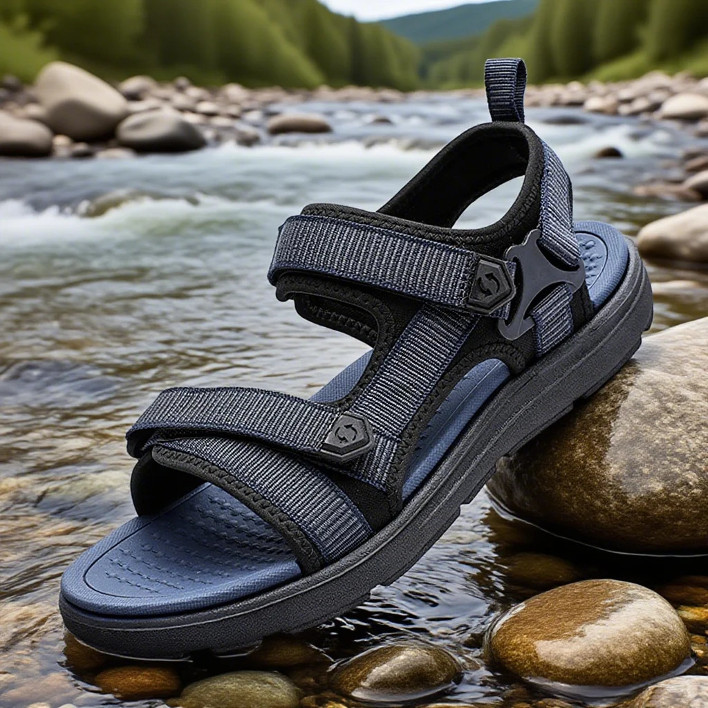 Comfortable Mens Sandals Summer Lightweight Casual Outdoor Beach Holiday Slippers Fashion Breathable Shoes Size40-45 a260625 - view 3