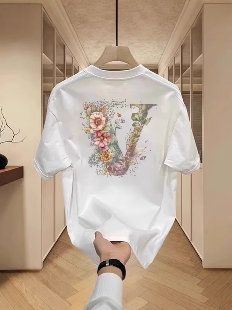 2026 Not From Paris Madame Fluorescent Letters T-shirt Mens Womens Pure Cotton Short Sleeve Y2k Fashion Street Top 251223 - view 7