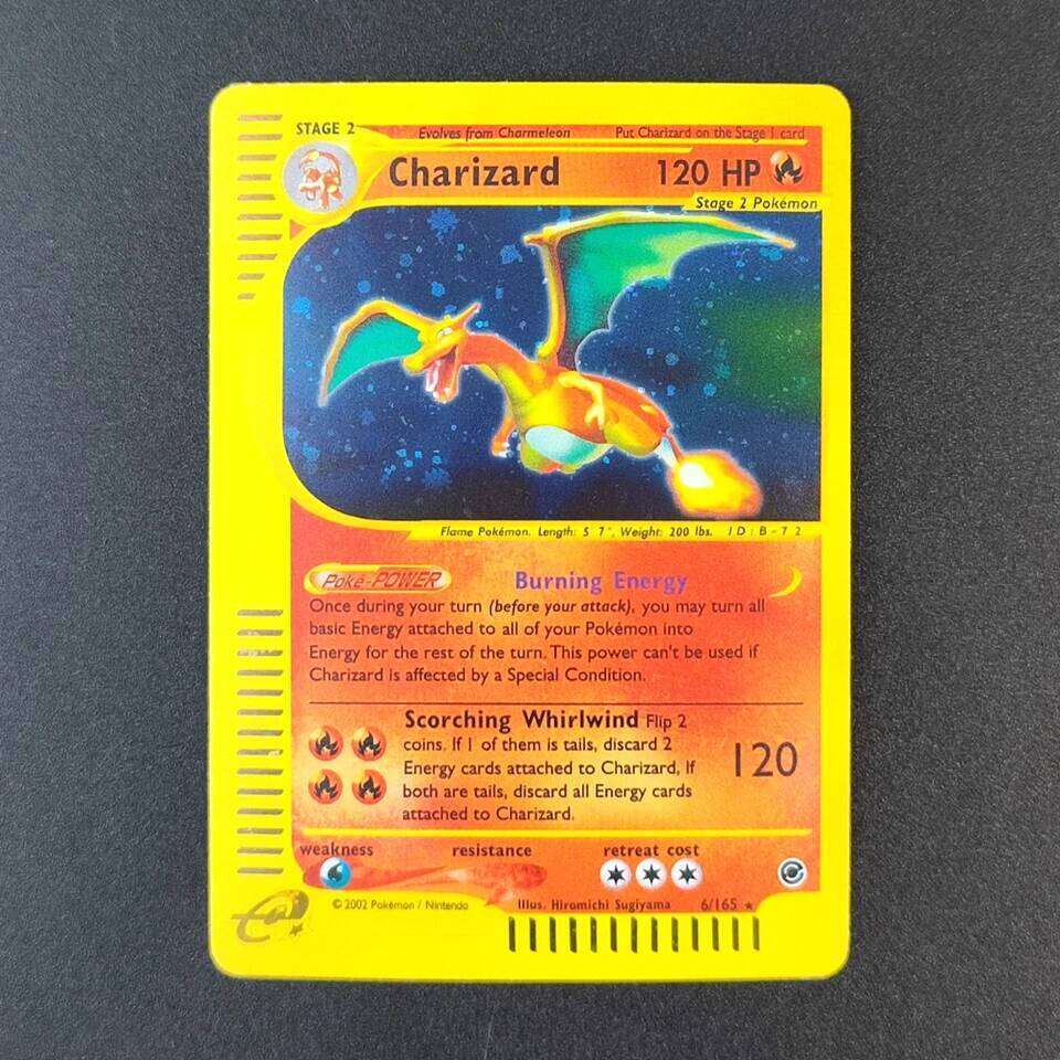 Self Made Proxy PTCG English E Series Mewtwo Charizard Blastoise Gengar Dragonite Mew Celebi Ho-oh Rayquaza Collection Card Toy 26L0615