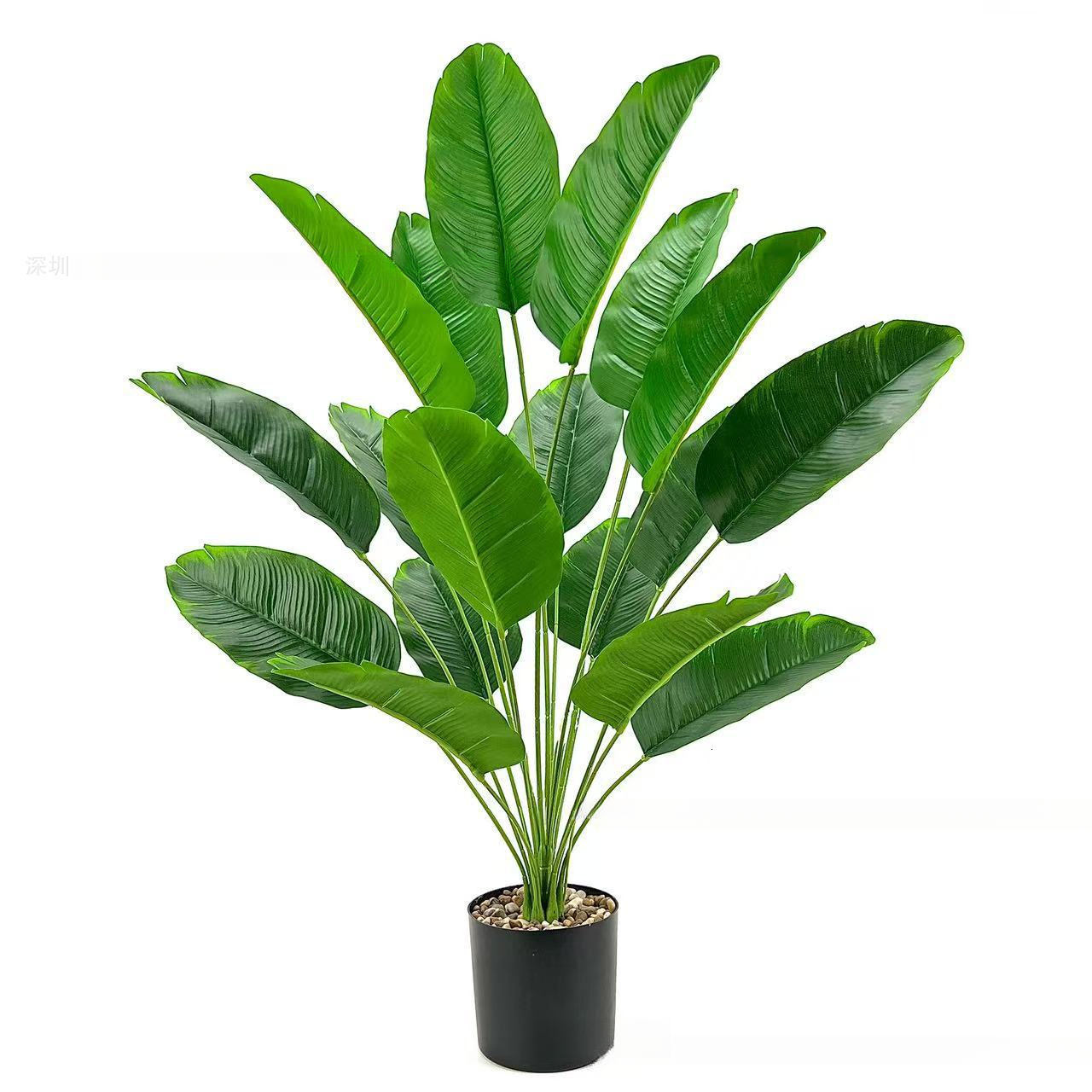 Simulated green plants, heavenly birds, simulated flowers, fake trees, biomimetic high-end luxury living room floor decorations, landscape potted plan