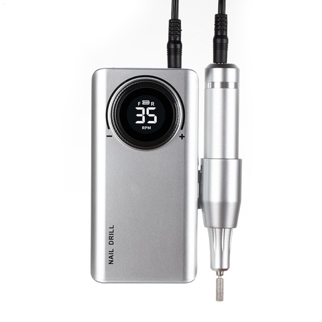 Professional Nail Drill Kit rechargeable portable electric nail file for ergonomic acrylic gel nails 241116