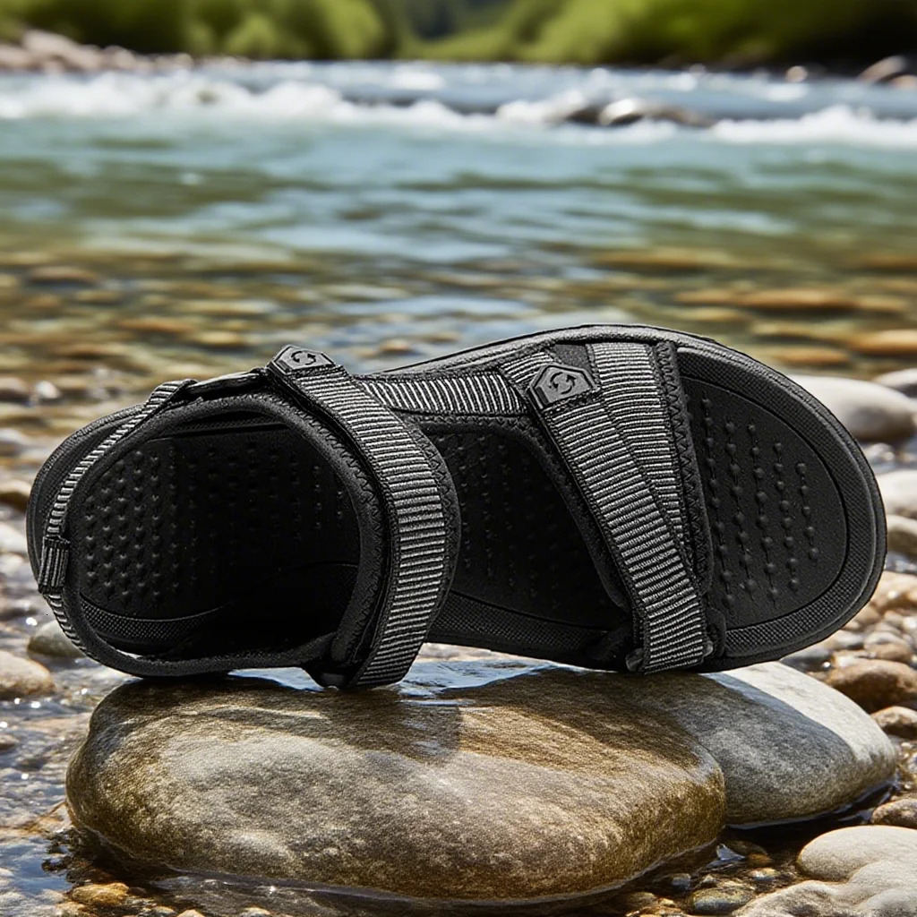 Comfortable Mens Sandals Summer Lightweight Casual Outdoor Beach Holiday Slippers Fashion Breathable Shoes Size40-45 a260625 - view 6