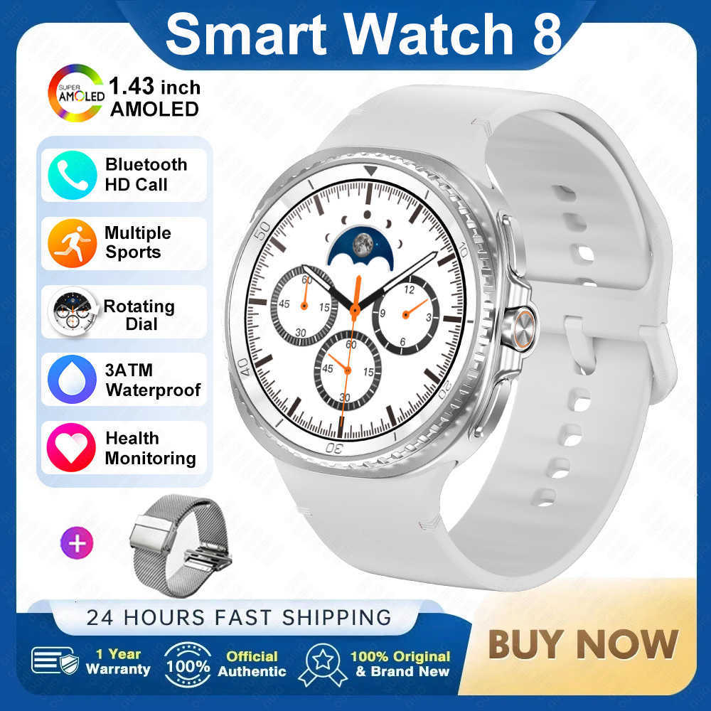 HD8C Smart Watch - New Cross-border Model with Rotating Dial, Sports Function, Intelligent Voice, Waterproof and Call Capability H260615