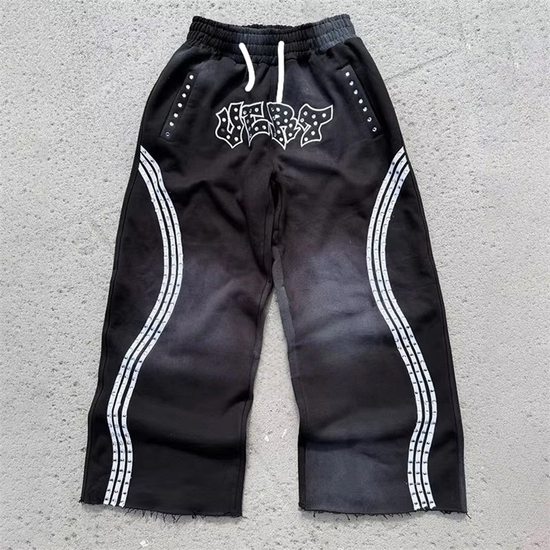3D printed mesh breathable fashionable casual adult and rens sports pants 260610CJ