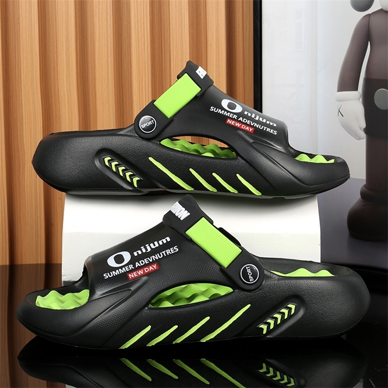 Men Slippers Summer EVA Soft-soled Platform Slides Sandals Indoor Outdoor Walking Beach Shoes Flip Flops Mens Shoes 260625