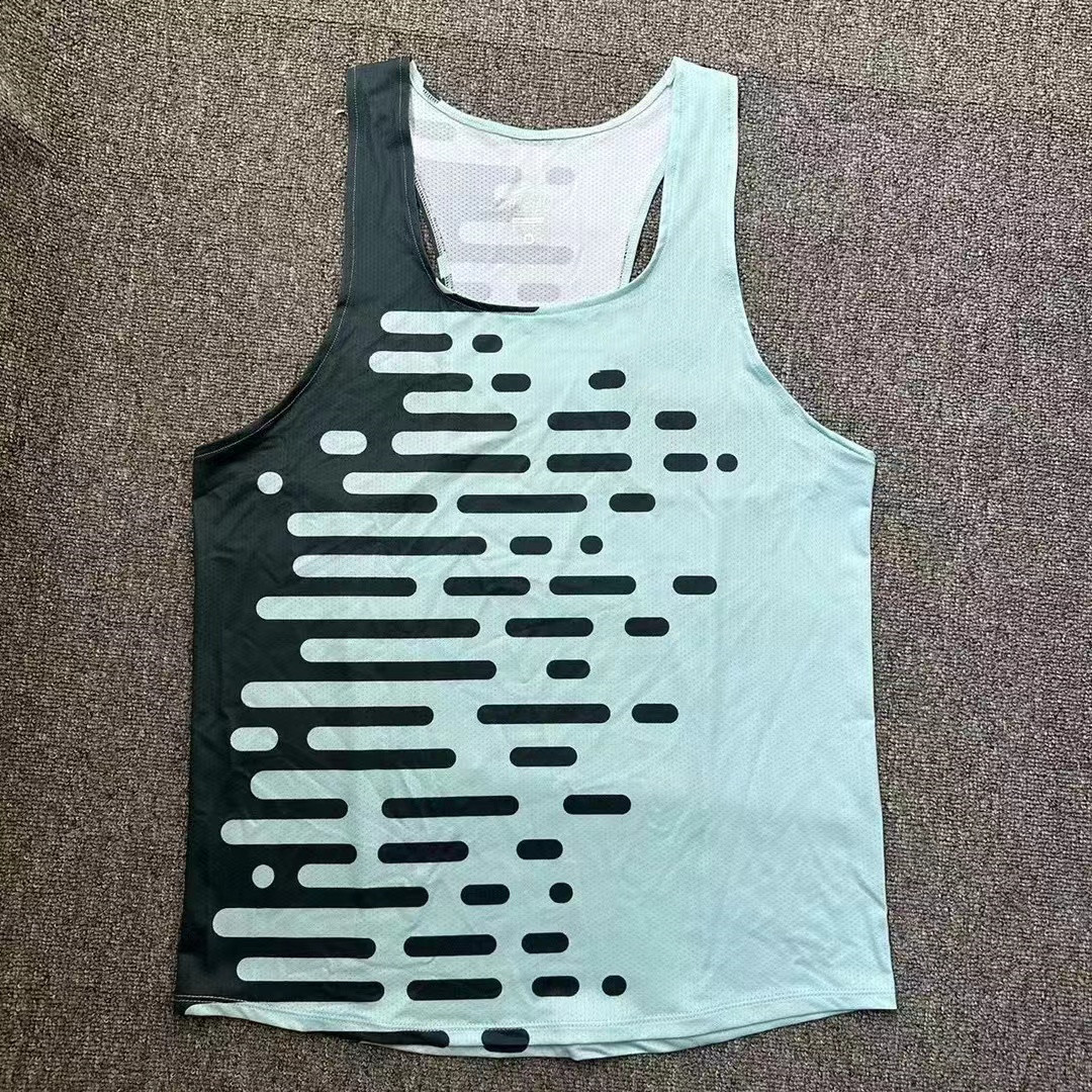 Men's Tank Tops Run Athletics Tank Top Runnning Speed Singlet Fitness Shirt Mens Clothing Guys Sleeveless Vest Athlete Track Field Singlet 230714