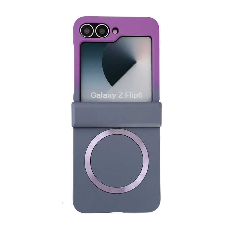 Soft Liquid Silicone Gradient Magnetic for Samsung Galaxy Z Fold 7 6 5 4 Zfold3 Case For Charging Shockproof Cover H260616