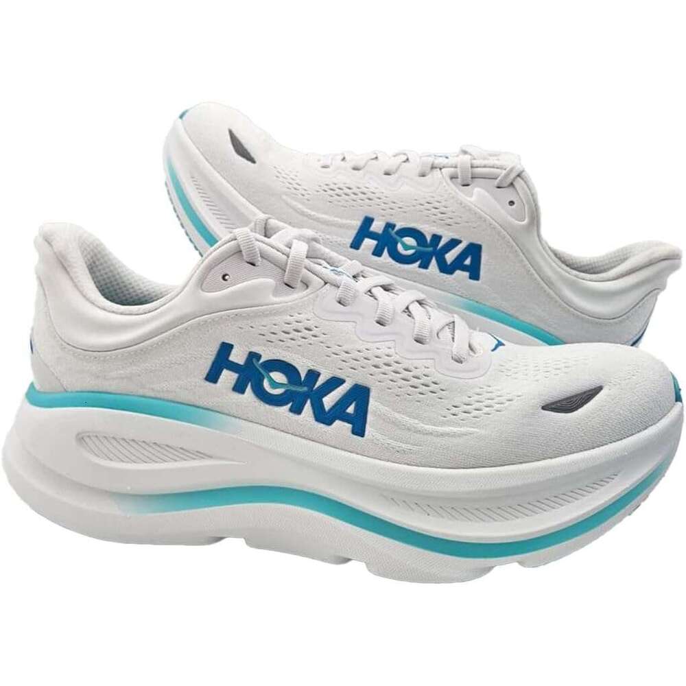 HOKA Men's Bondi 9 Running Ultra Cushioned Comfort Walking Sneakers Lightweight Breathable Road Runner for Daily Workout Gym All Day Wear Designe - view 3