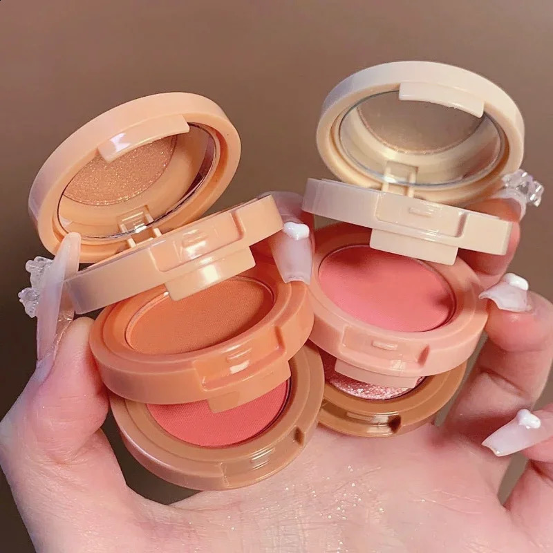 3in1 Blush Palette Pressed Highlighter LongLasting Waterproof Matte Shimmer Makeup y260615 - view 3