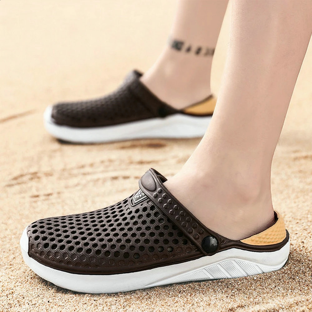 Unisex Fashion Beach Sandals Thick Sole Slipper Waterproof Anti-Slip Sandals Flip Flops for Women Men a260625 - view 6