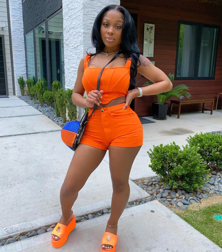 NEW Designer Summer Outfits Women Tracksuits Two Piece Sets Sexy Sleeveless Tank Crop Top and Shorts Sports suits Casual sportswear Bulk Clothing
