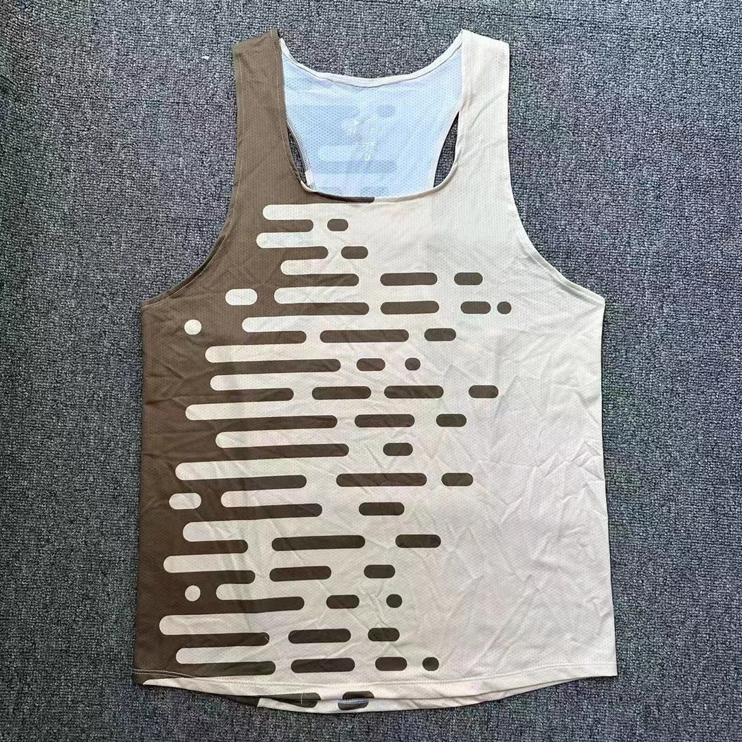 Men's Tank Tops Run Athletics Tank Top Runnning Speed Singlet Fitness Shirt Mens Clothing Guys Sleeveless Vest Athlete Track Field Singlet 230714