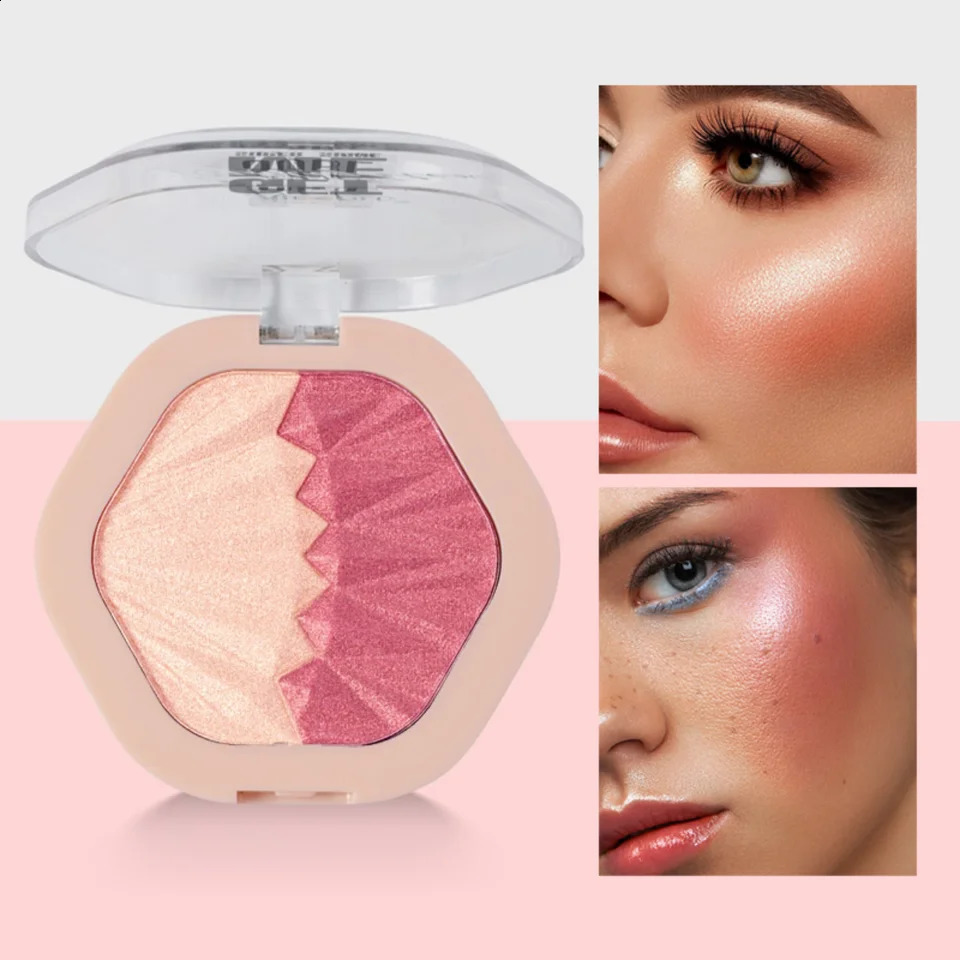 fine shimmer soft mist tipsy blush single color natural eye shadow one plate for multiple uses y260615 - view 4