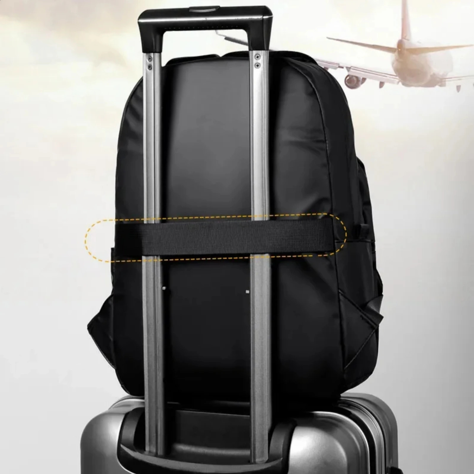 Backpack Waterproof Large Capacity for Casual Travel Business Laptop Fashionable Lightweight Student Schoolbag y260611 - view 6