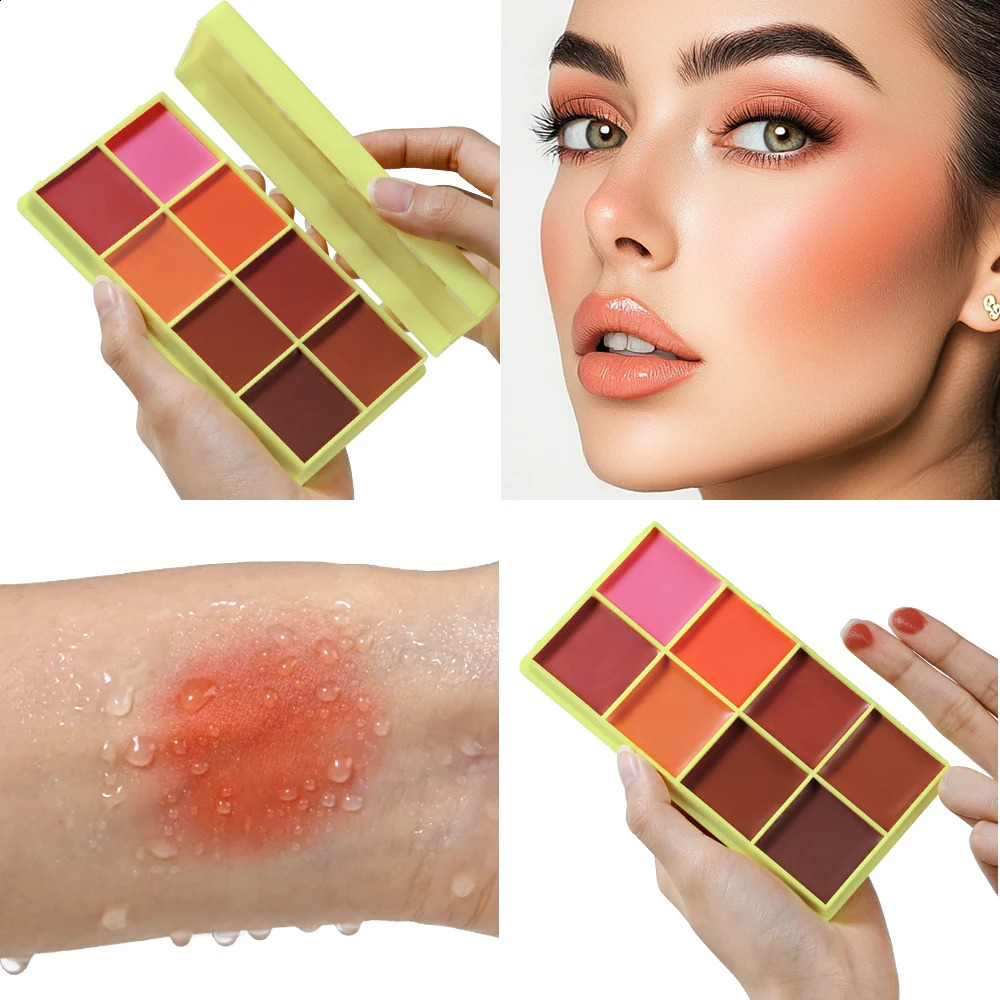 Curve Case Cream Eyebrow Cream Blush Highlighter Palette Matte Shimmer Finishes Shadow Tones Long-Lasting Cosmetics 260612wwBJ - view 3