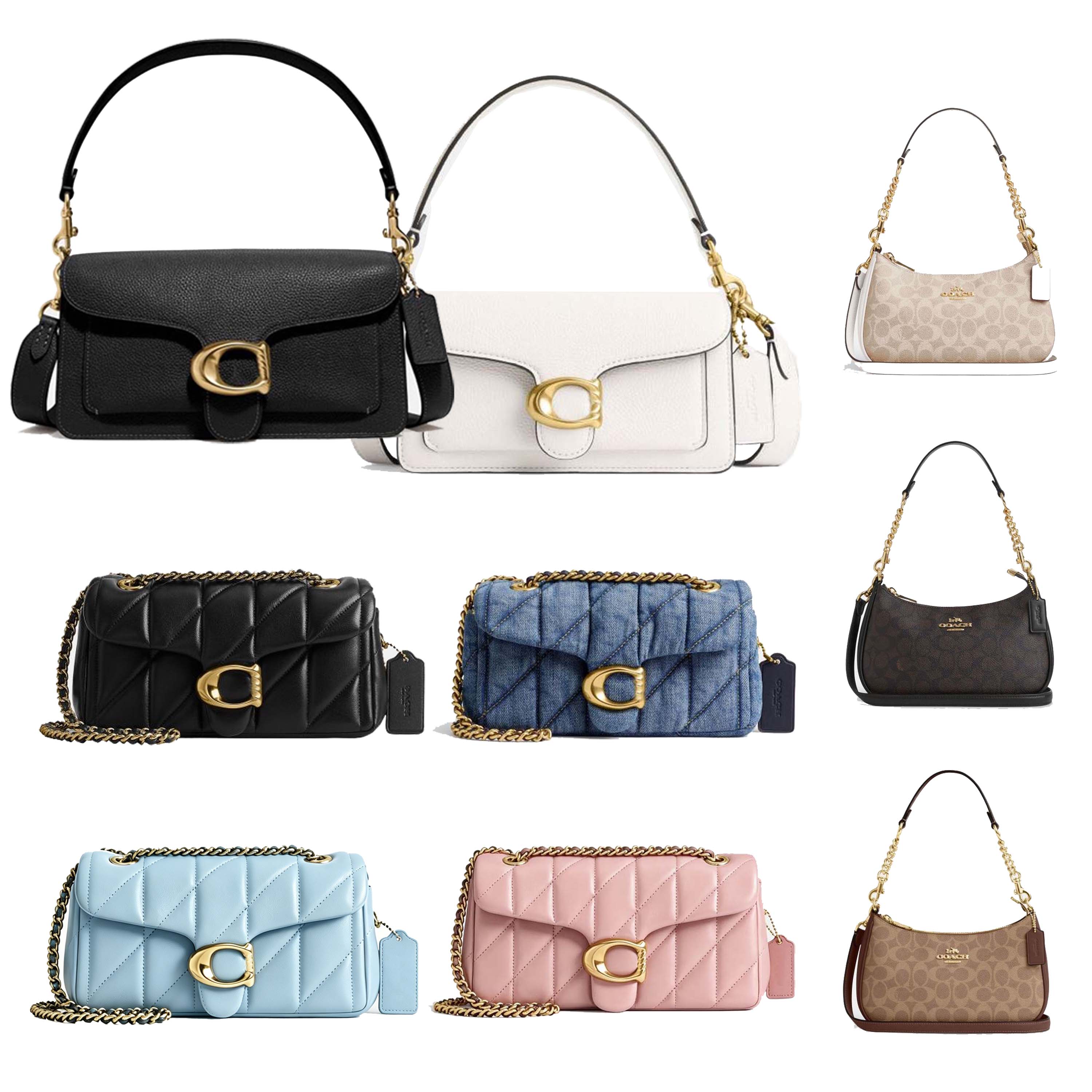 Designer Bags TABBY Shoulder Bags Luxury Bags Wallets Women's Luxury Tote Bags High-Quality Fashion Bags Handbags Evening Bags Casual Crossbody Bags