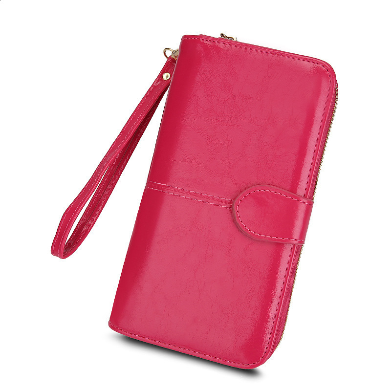 Pu Leather Women Wallets Women Purses Fashion Long Zipper Women's Wallet Money Coin Holder Female Long Purse Female Purse Zipper 211206